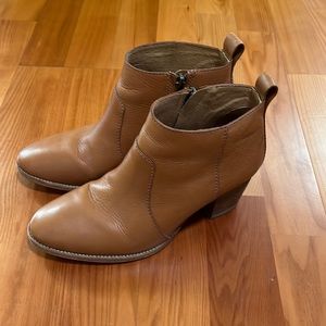 Madewell leather ankle boots